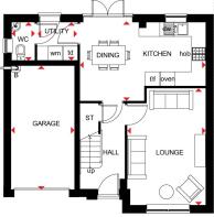 Ripon ground floor plan