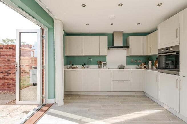 With direct access to the rear garden