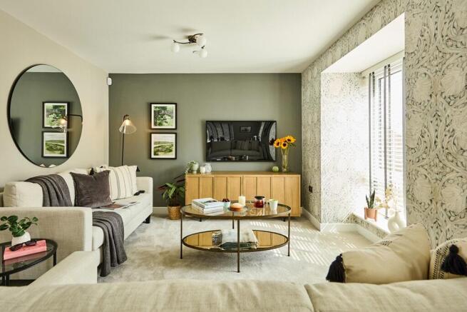 Light and bright living room