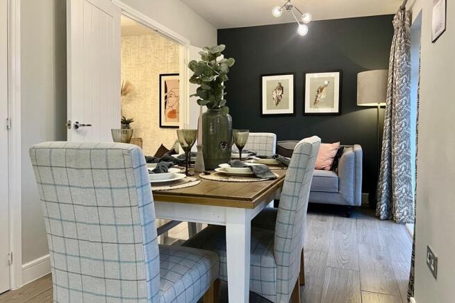 A great family area with room for a small sofa