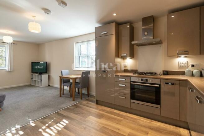 Open Plan Kitchen/Lounge Area