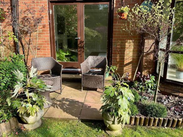 Private patio