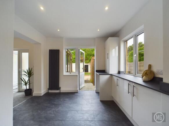 Kitchen leading into Garden