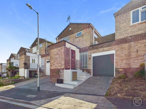 House Front with Drive & Garage