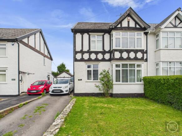House Front with Driveway & Garage