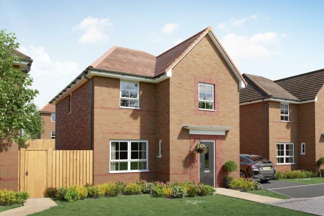 External view of the 4 bedroom Kingsley at Meadowburne Place