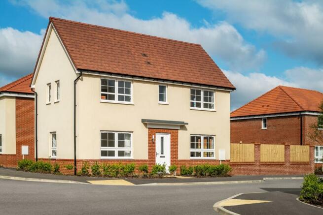 External view of the 3 bedroom Ennerdale at Meadowburne Place May 2024