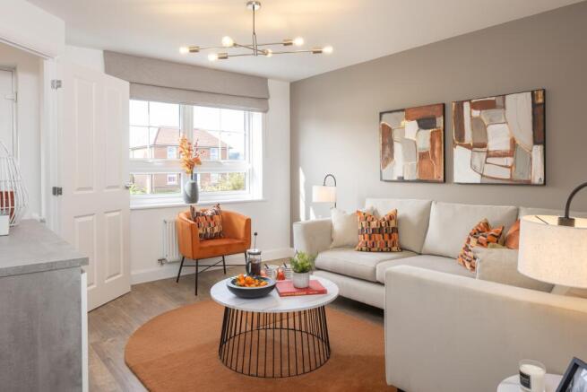 Lounge in a 3 bed Ellerton