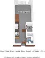 C74 Fleet Court, 10 Byron Street, Leicester, LE1 3