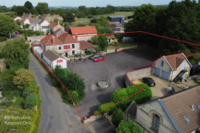 Pub and Land in Clapton in Radstock - Main Red Lin