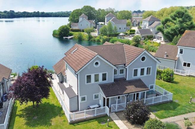 Front of house - drone