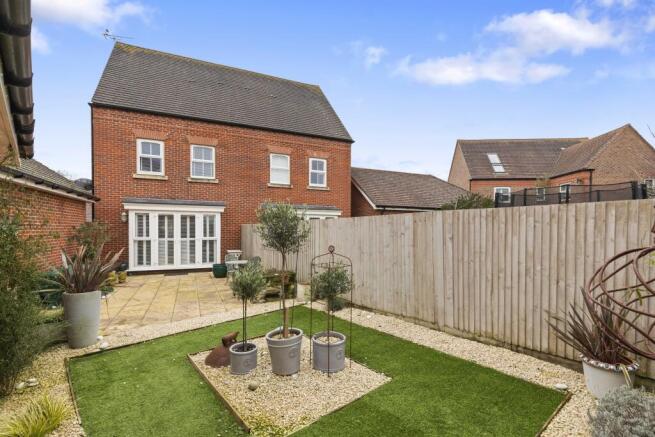 Rear of Property