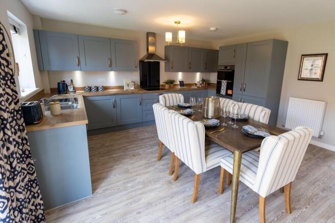 Kitchen dining area