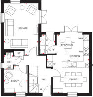 Avondale ground floor plan