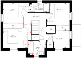 Hollinwood updated floor plan FF