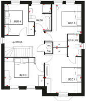 The Holden first floorplan DWH Clipstone Park Leighton Buzzard