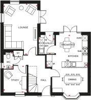 Avondale ground floorplan