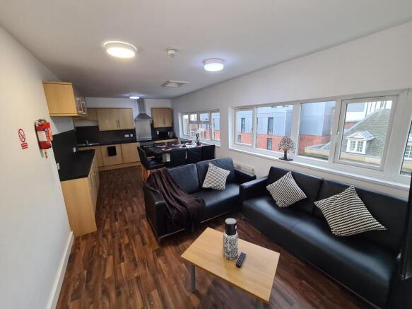 Flat J kitchen loung