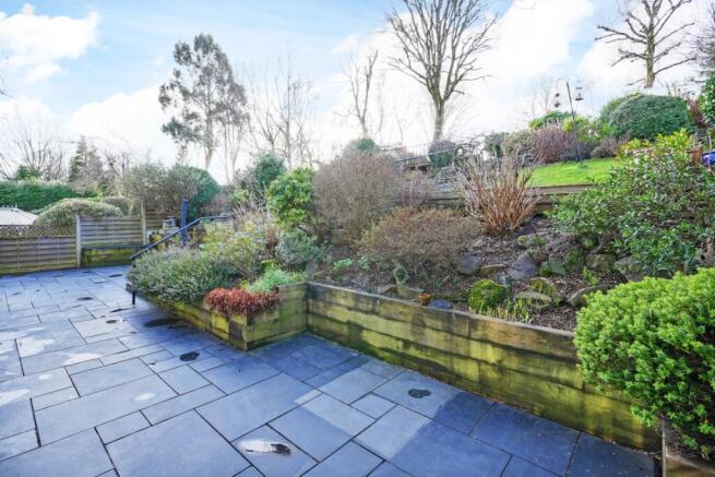 Rear patio 
