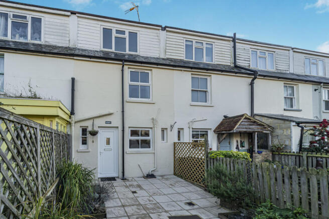 Front elevation and front garden