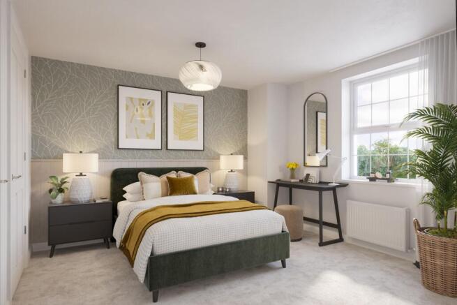 Main bedroom in the 2 bedroom Marlborough