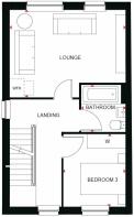 First floor plan of Rothesay