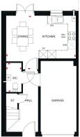 Ground floor plan of Rothesay