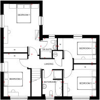 First floor plan of Brechin