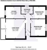 Gladstone Gardens Court, Buttrills Road, Barry, CF