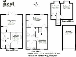 7 Elizabeth Penton Way, Bampton - all floors (1)