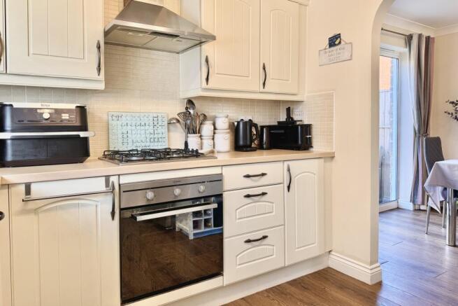 Modern fitted kitchen