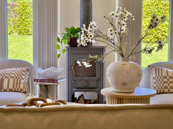 Open plan living space