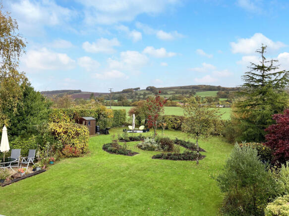 Garden and view