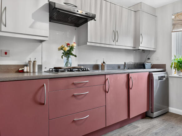 Stylish Pink Kitchen