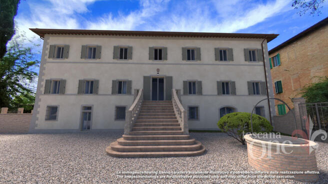 villa cuove renderin