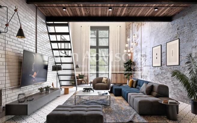 Espectacular-loft-estilo-neoyorquino-en-Poble-S...