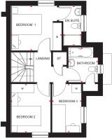 Abergeldie first floor plan
