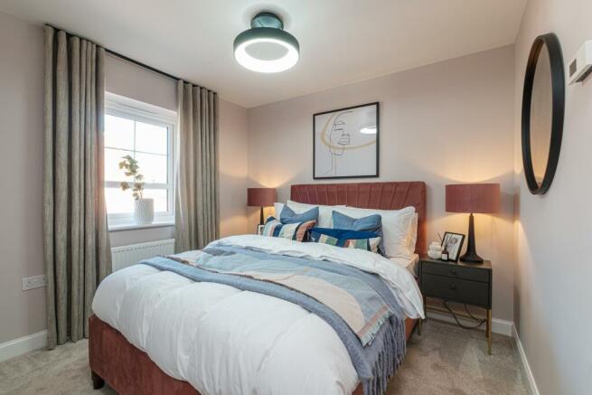 Interior view of the main bedroom in our 3 bed Ellerton home