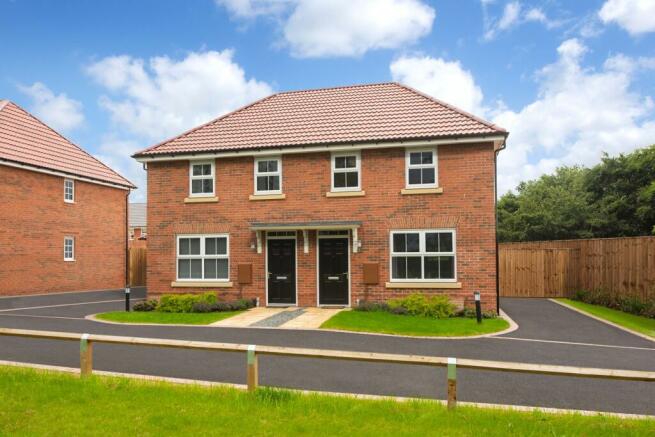 External view of the three bedroom Archford