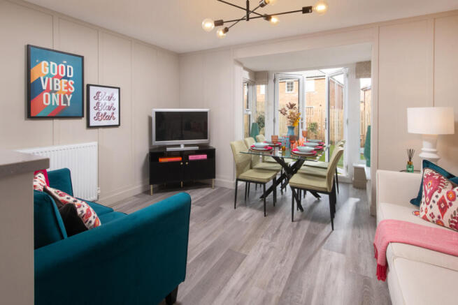 The interior of The Cannington Show Home at Chaloners Green, Whitby