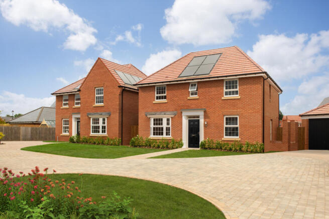 Outside view of 4 bedroom detached Bradgate home