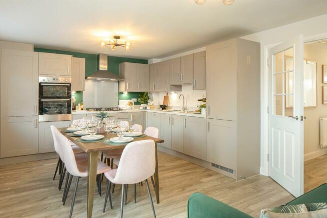 Plot 2 Stambridge Kitchen/ dining area