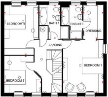 Buckingham first floor