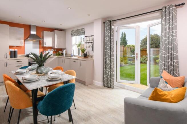 David Wilson Homes Hadley Kitchen-Diner
