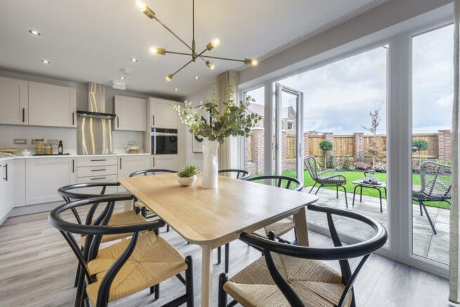 Indicative Kitchen/Dining Room, Contemporary Modern Decoration