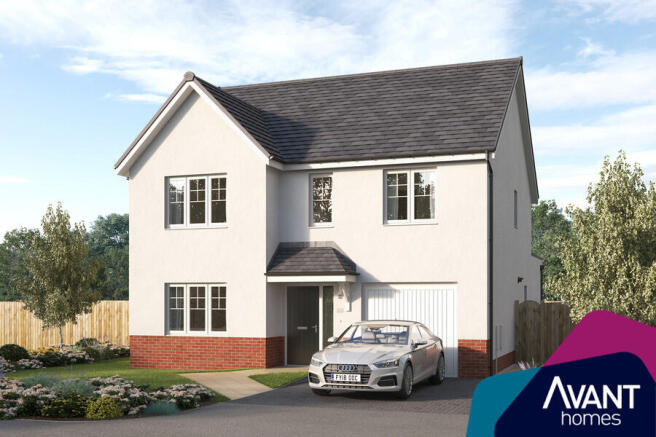 Computer Generated Image, Indicative Exterior, New Build Home
