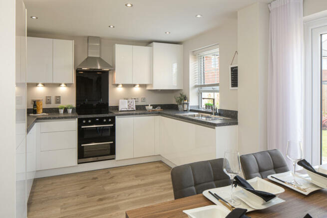 Kitchen in the Maidstone 3 bedroom home