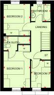 Maidstone Part L floor plan first floor