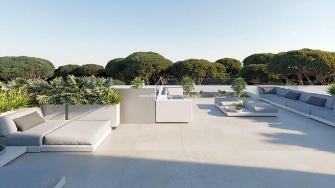 Rooftop terrace