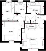 Falkirk ground floor floor plan